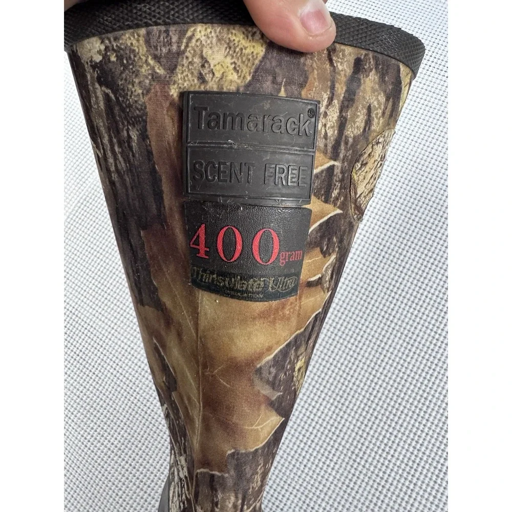 Tamarack Scent Free 400g Thinsulate Ultra Hunting Boots Camo Mens 8 AK-080801-1M